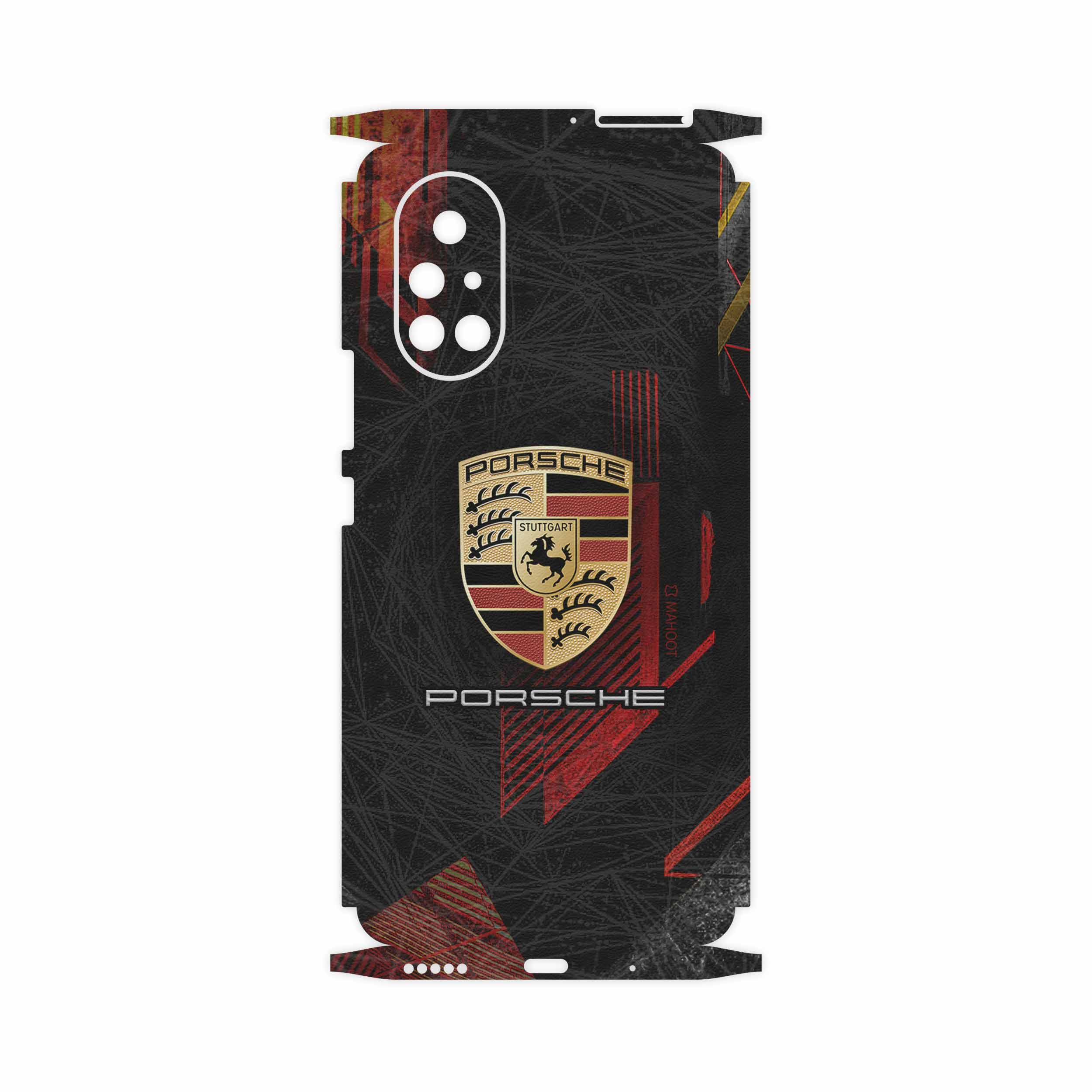 برچسب پوششی ماهوت مدل Porsche-Logo-FullSkin مناسب برای گوشی موبایل هوآوی Nova 8
