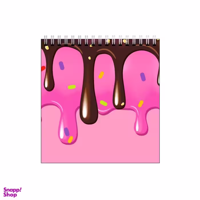 دفتر طراحی طرح بستنی شکلاتی و  توت فرنگی کد 8424395