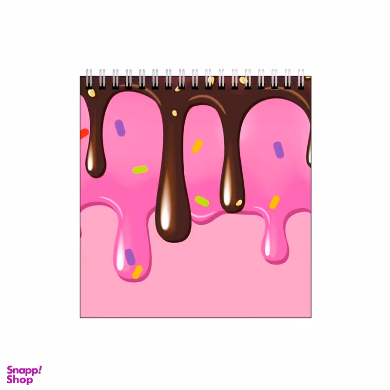 دفتر طراحی طرح بستنی شکلاتی و  توت فرنگی کد 8424395