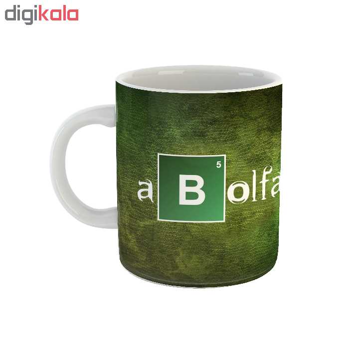 ماگ طرح ابوالفضل مدل مندلیف