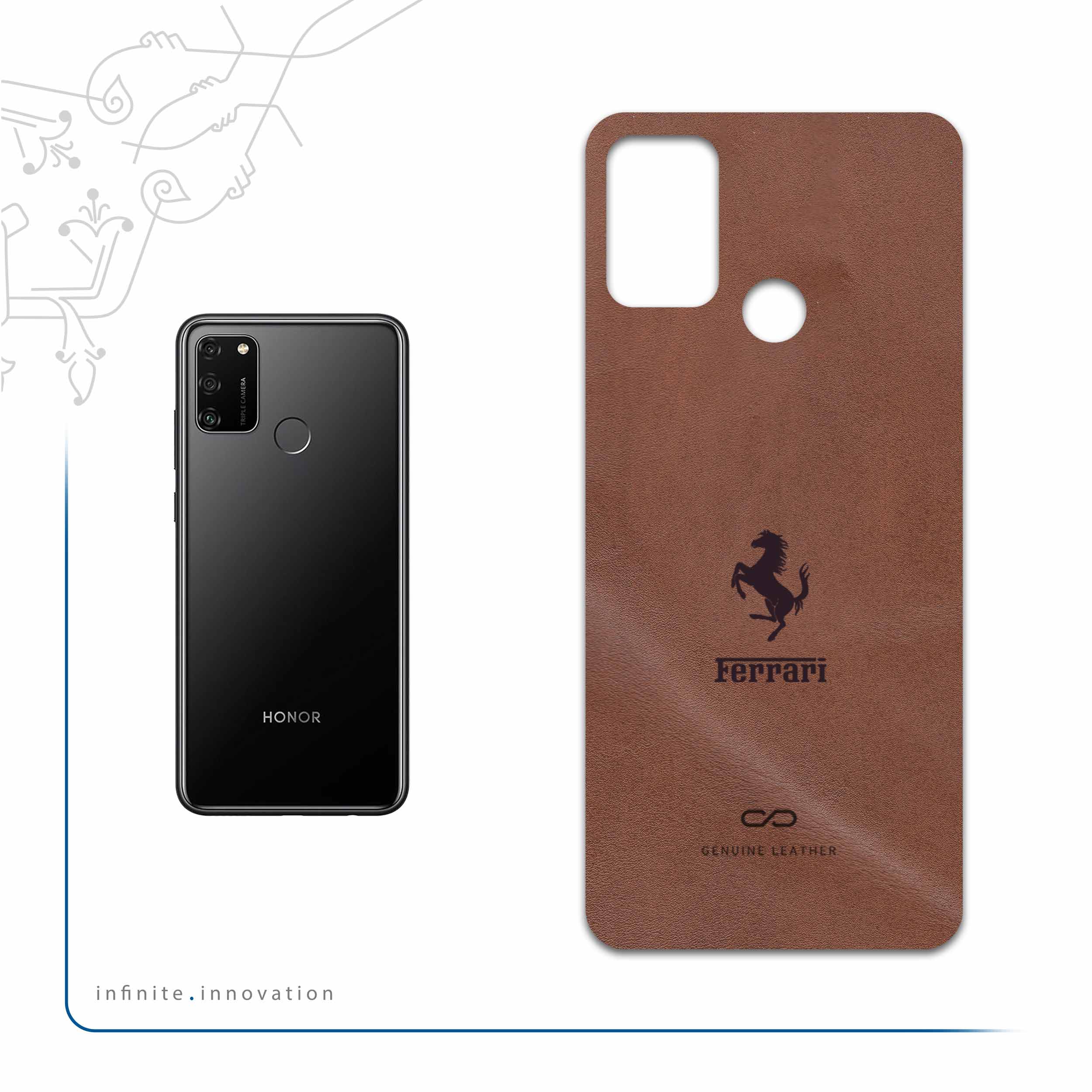 برچسب پوششی ماهوت مدل MNL-FRRI مناسب برای گوشی موبایل آنر 9A