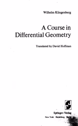 خرید و دانلود نسخه کامل کتاب A Course in Differential Geometry