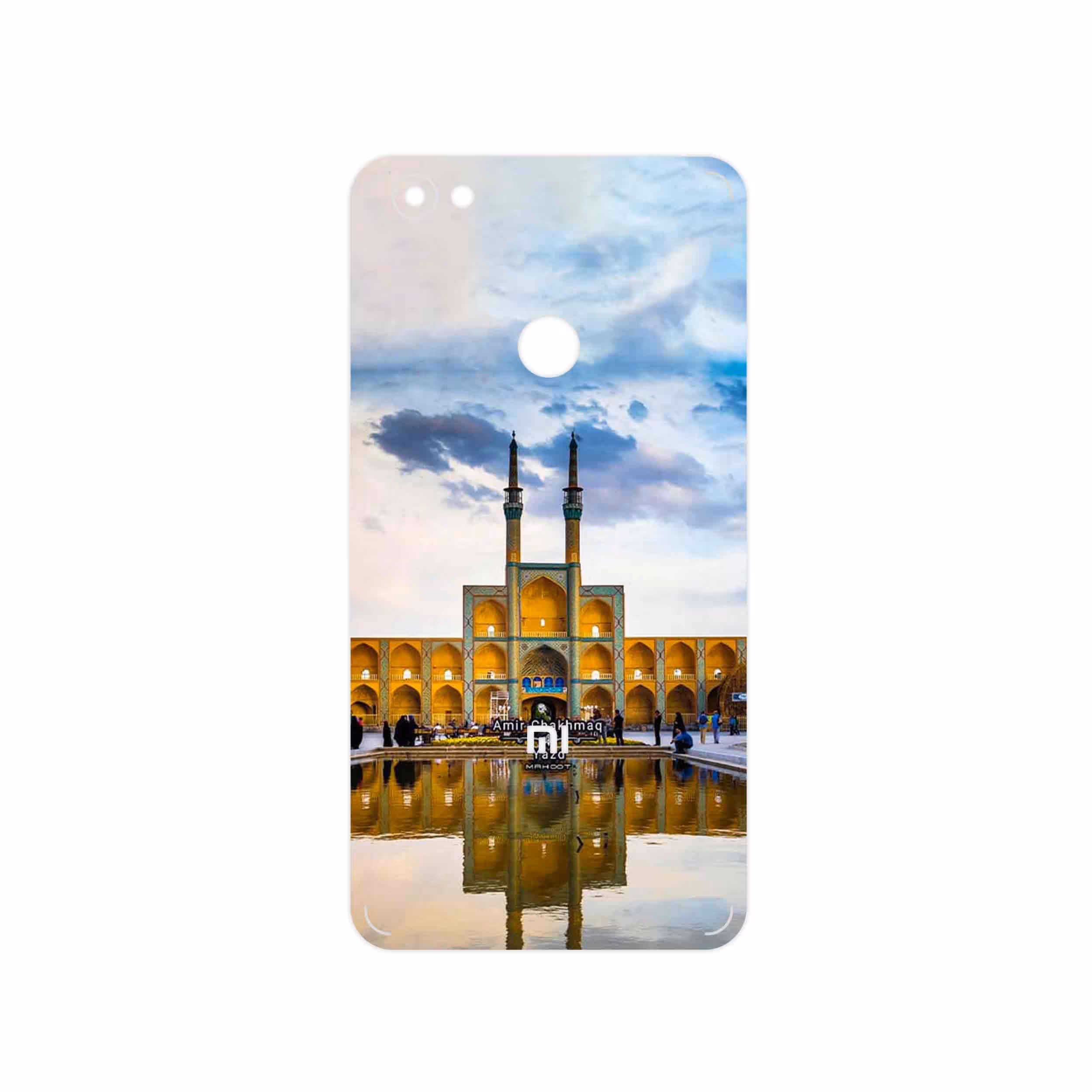 برچسب پوششی ماهوت مدل Amir Chakhmaq Square Yazd مناسب برای گوشی موبایل شیائومی Redmi Note 5A Prime