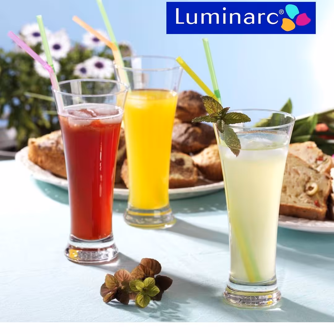 لیوان بلند مارتیکیوز لومینارک Luminarc Martigues بسته 6 عددی