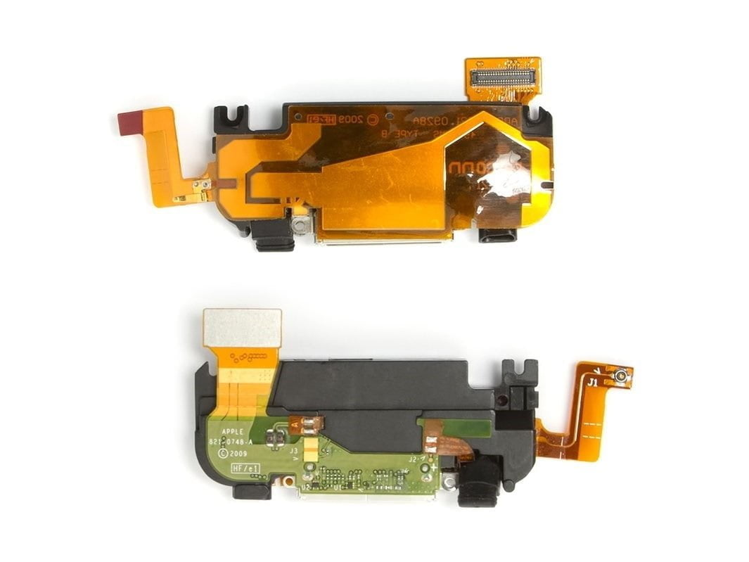 فلت شارژ‌‌,آنتن‌,میکروفن‌,بازر اپل‌آیفون (مشکی) Flat Charging Antenna Buzzer Apple iPhone2,1