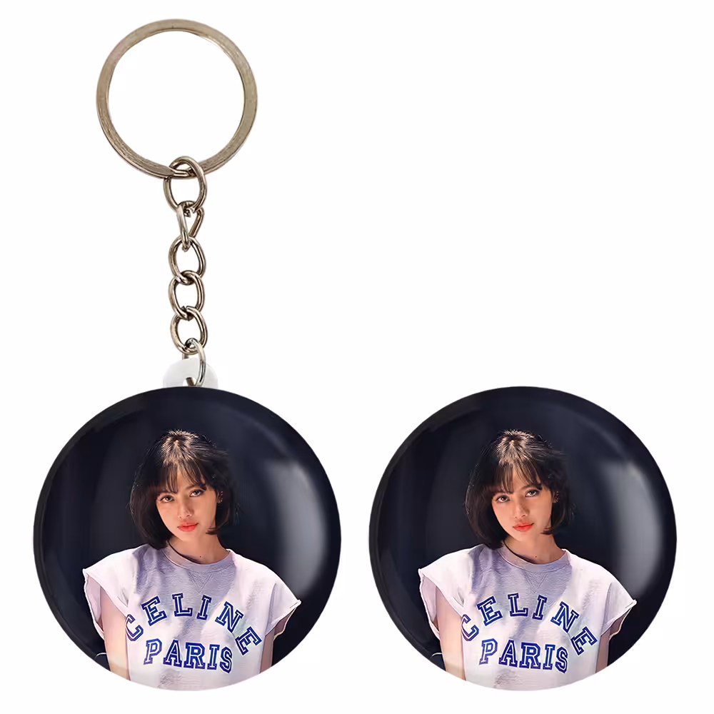 پیکسل خندالو مدل لیسا گروه بلک پینک کد 3644 به همراه جاکلیدی