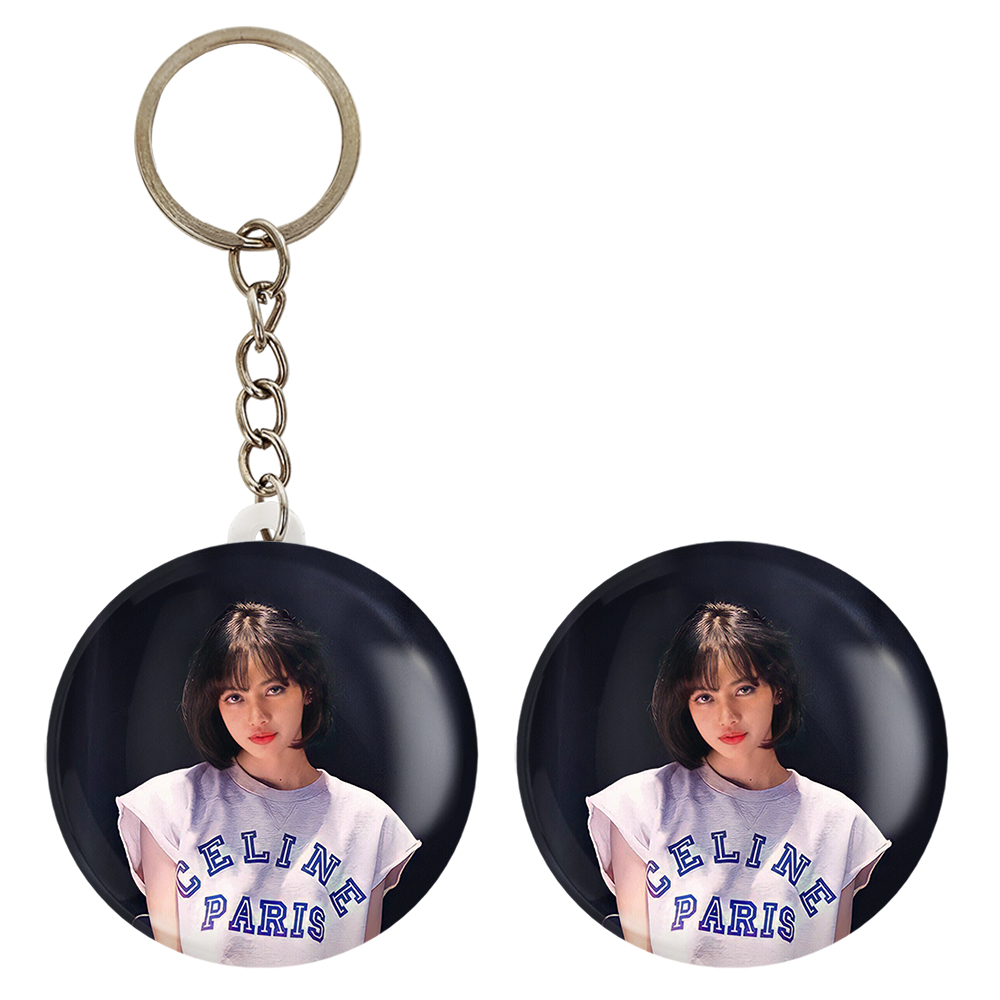 پیکسل خندالو مدل لیسا گروه بلک پینک کد 3644 به همراه جاکلیدی