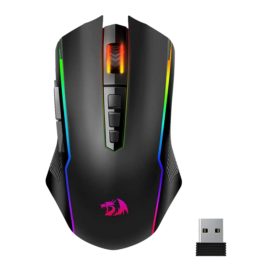 موس بیسیم گیمینگ ردراگون M914 RGB | فروشگاه گیمینگ تکاف