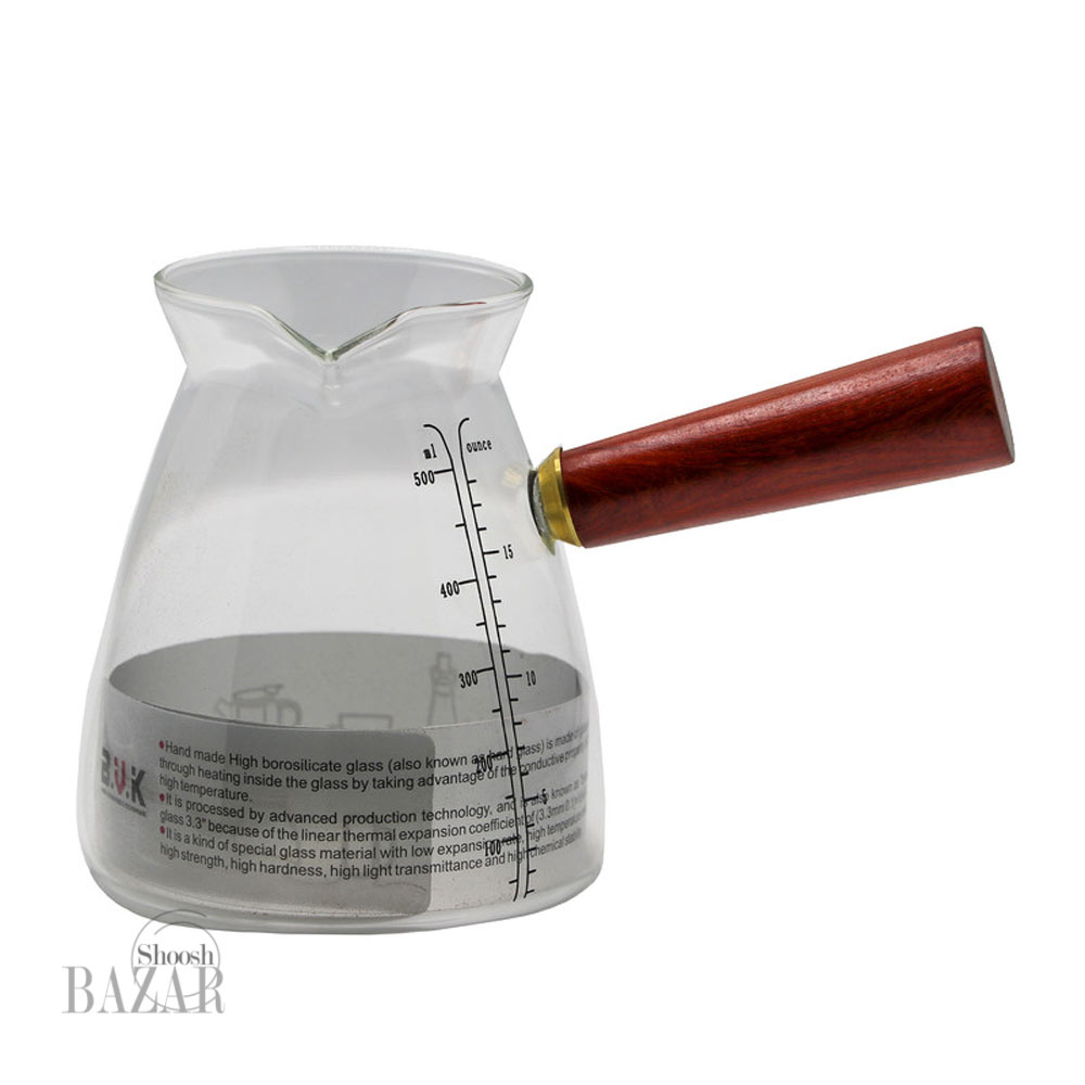 قهوه جوش پیرکس بی وی کی (دو سایز)