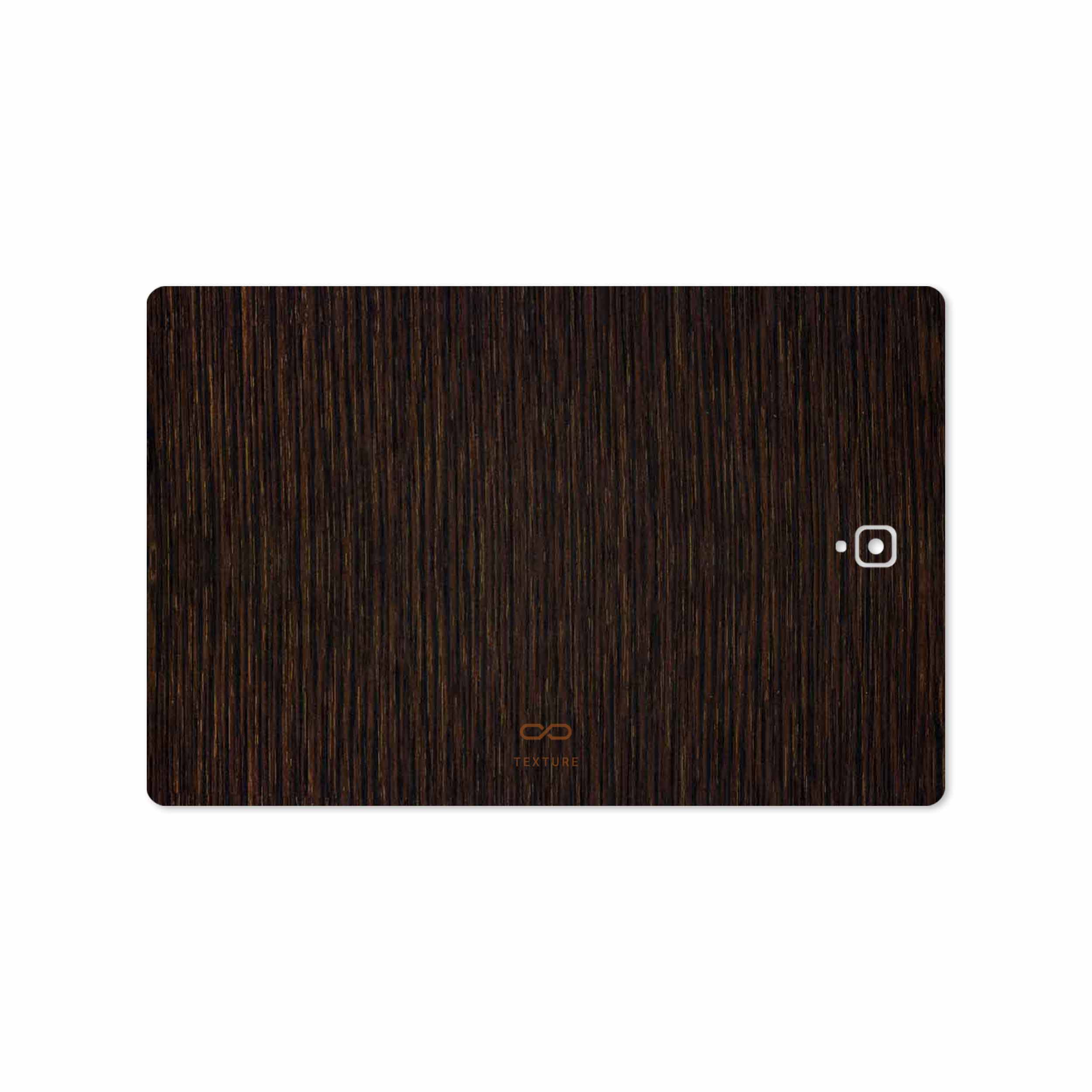 برچسب پوششی ماهوت مدل Dark-Gold-Stripes-Wood مناسب برای تبلت سامسونگ Galaxy Tab S3 9.7 2017 T820