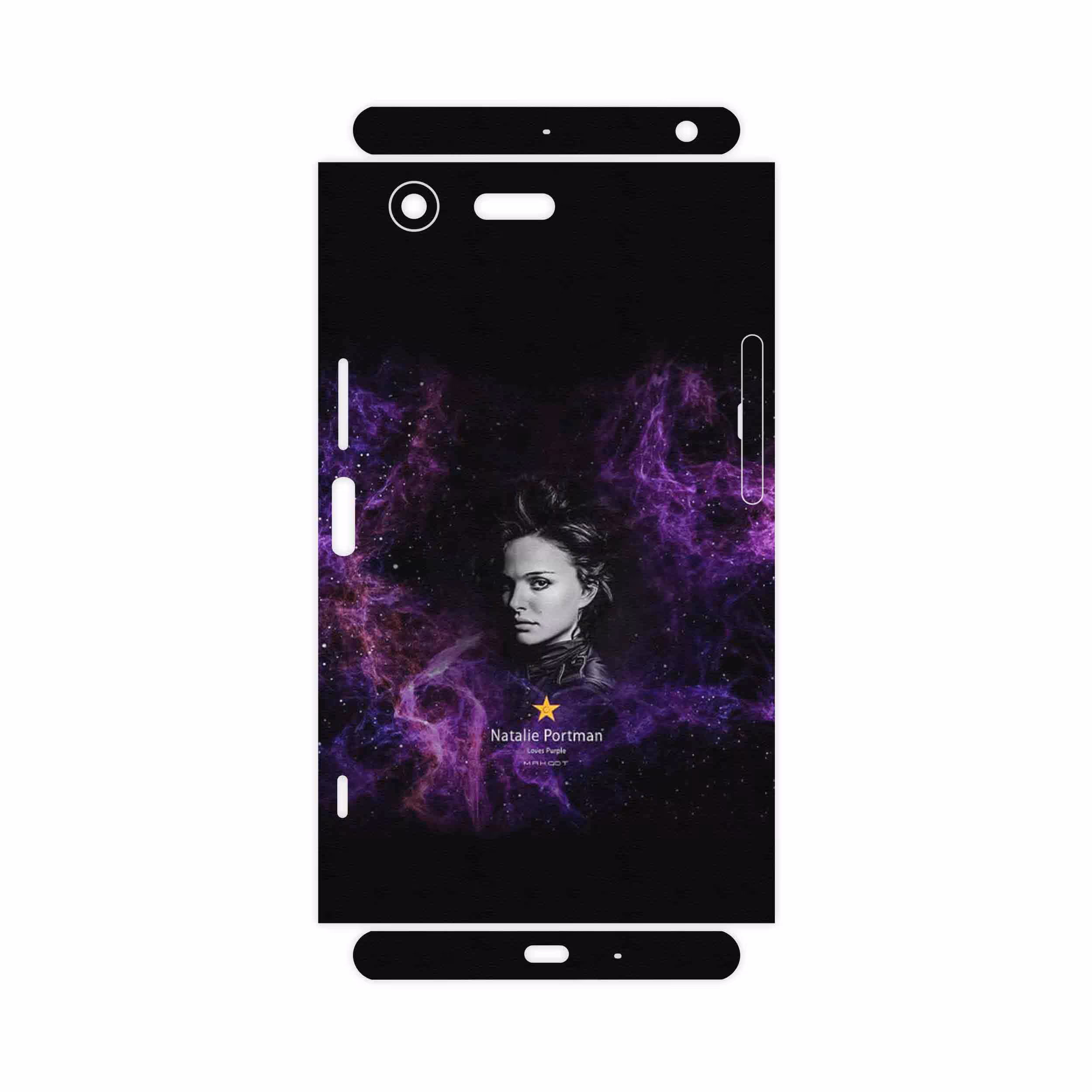 برچسب پوششی ماهوت مدل Natalie Portman-FullSkin مناسب برای گوشی موبایل سونی Xperia XZ Premium