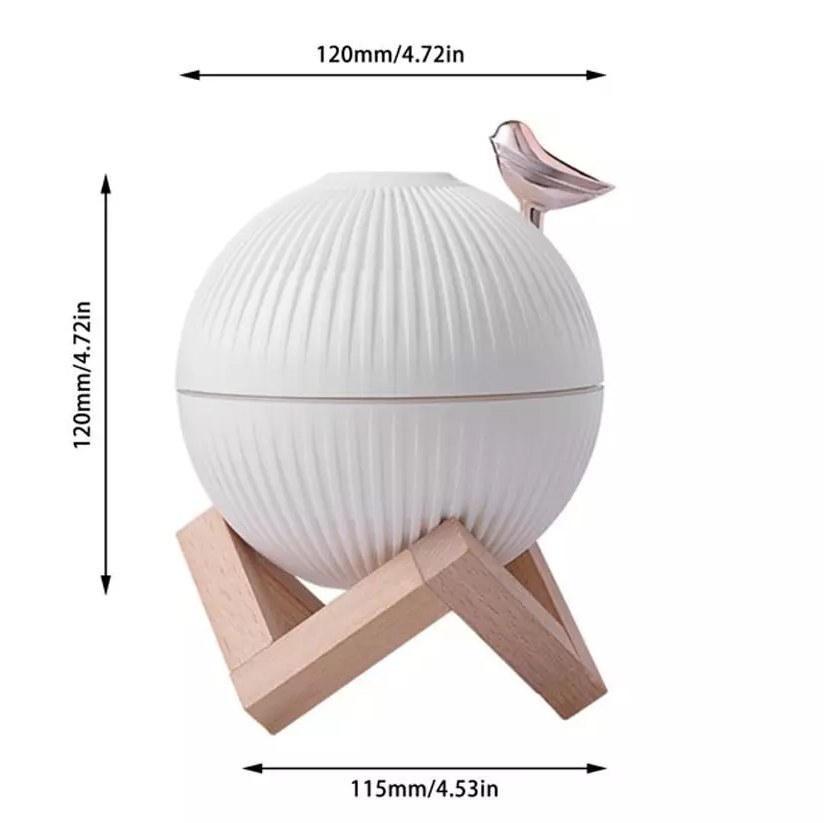 بخور سرد دوکار طرح ماه moon light برند LARK Humidifier