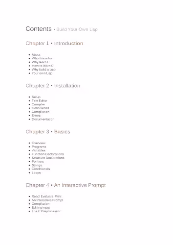 خرید و دانلود نسخه کامل کتاب Build Your Own Lisp