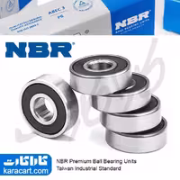 بلبرینگ شیارعمیق 636 2RS NBR تایوانی (رول 10 عددی)