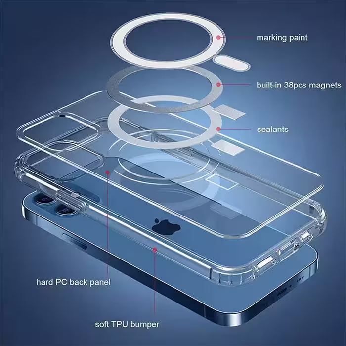 کاور مدل magsafe مناسب برای گوشی موبایل اپل iphone 13