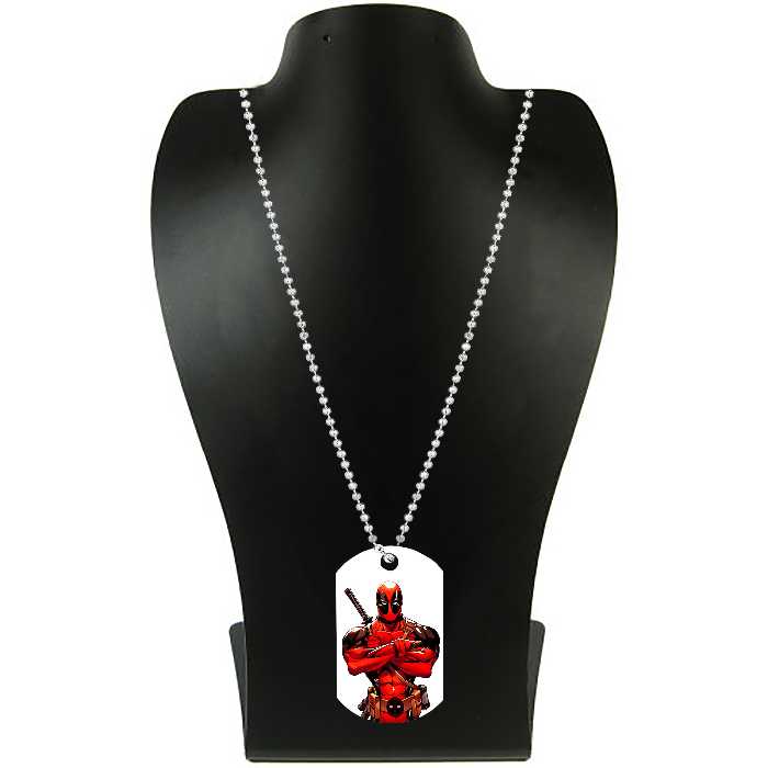 گردنبند طرح ددپول مدل pk167