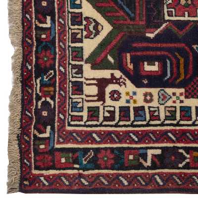 فرش قدیمی دستباف یک متری سی پرشیا کد 187237