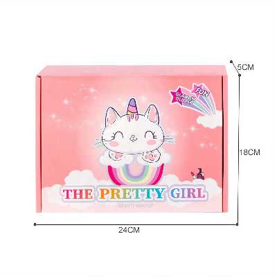 ست اسباب بازی لوازم آرایشی مدل پری دریایی مجموعه 21 عددی