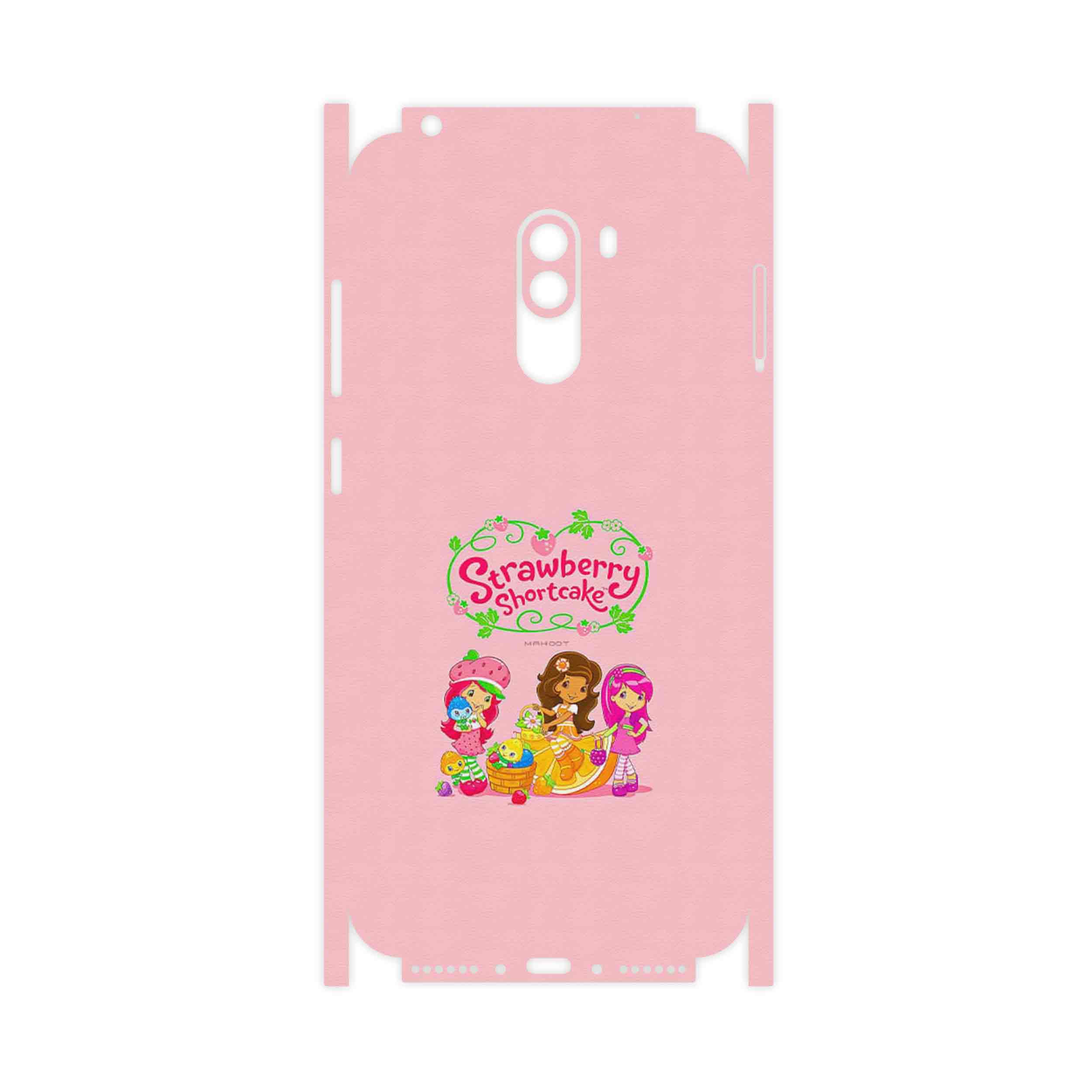 برچسب پوششی ماهوت مدل Strawberry Shortcake-FullSkin مناسب برای گوشی موبایل شیائومی POCOPHONE F1