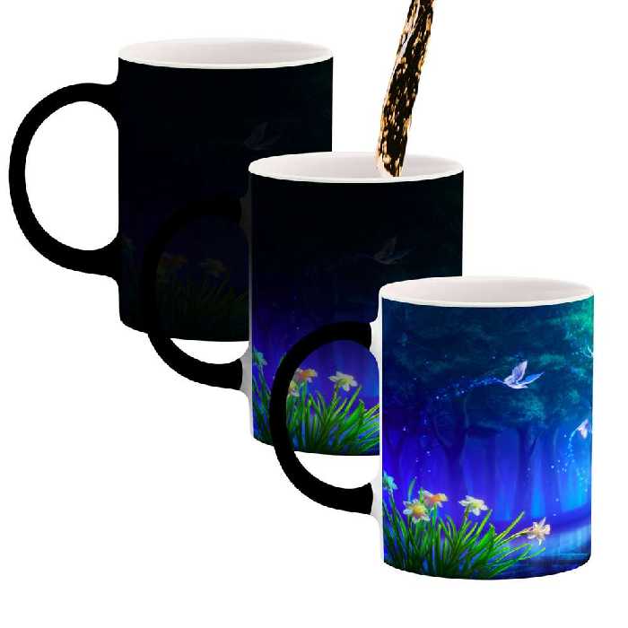 ماگ حرارتی کاکتی طرح فانتزی مدل mgh17908