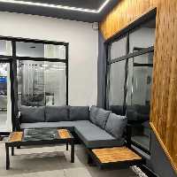 مبل ال آهنی فضای باز مدل شارلوت