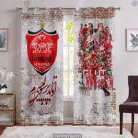 پرده پانچی سه بعدی طرح پرسپولیس WA-2037-s