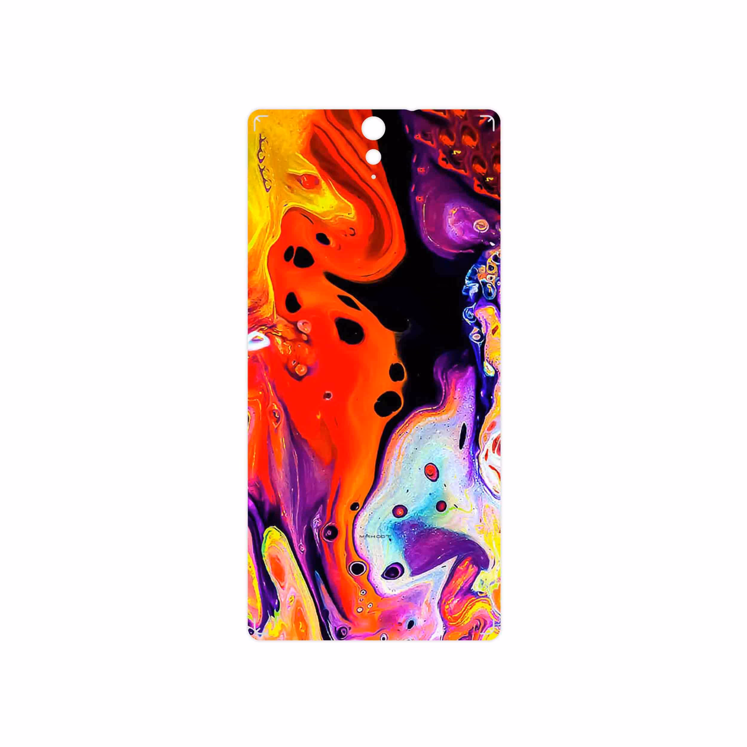 برچسب پوششی ماهوت مدل Abstract Oil Art مناسب برای گوشی موبایل سونی Xperia C5