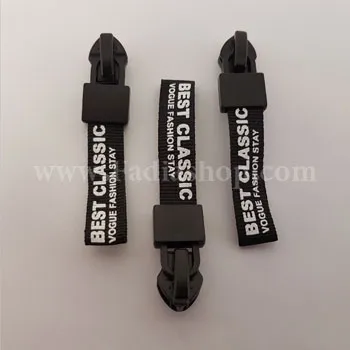 سری زیپ فانتزی مشکی بسته ای