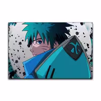 تابلو شاسی گوفی مدل انیمه ناروتو اوزوماکی طرح Naruto Anime کد BLU54 | دنیای قاب