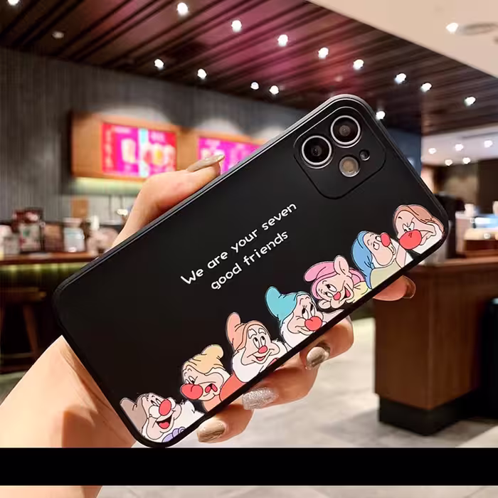 کاور مدل هفت کوتوله کد 00618 مناسب برای گوشی موبایل اپل iPhone X