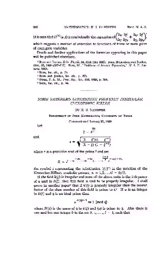 خرید و دانلود نسخه کامل کتاب Some theorems concerning properly irregular cyclomatic fields
