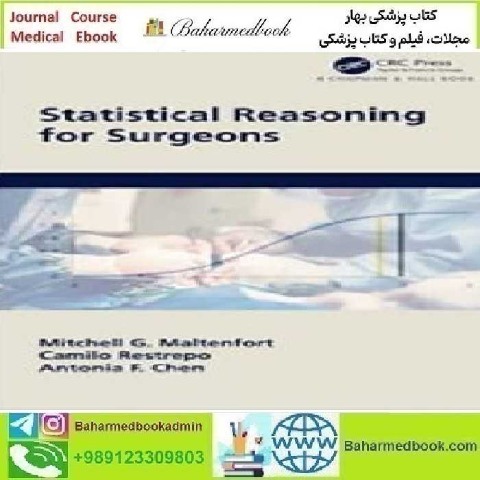 Statistical Reasoning for Surgeons 2021 TRUE PDF price 1€ - کتاب پزشکی بهار