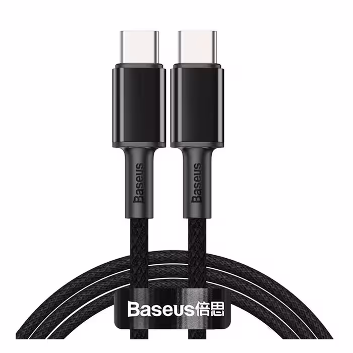 قیمت و خرید کابل تبدیل 1 متری USB-C به USB-C بیسوس مدل High Density CATGD-01 | یاس ارتباط
