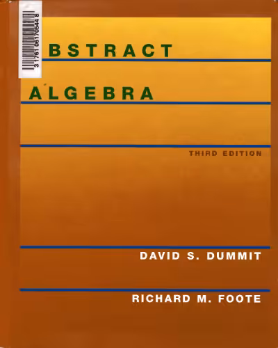 خرید و دانلود نسخه کامل کتاب Abstract algebra