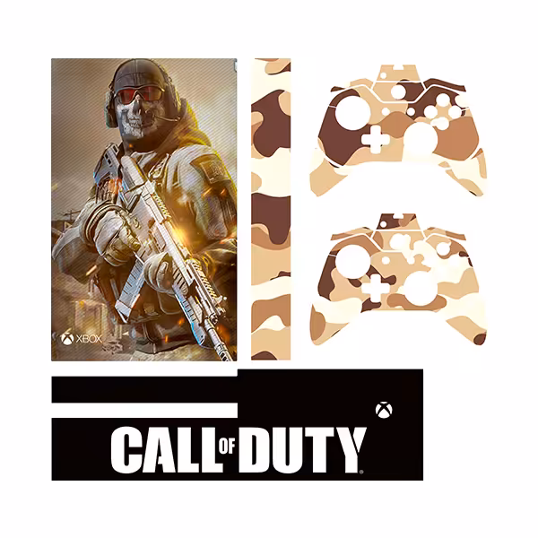 برچسب ایکس باکس one توییجین وموییجین مدل Call of Duty 22 مجموعه 5 عددی