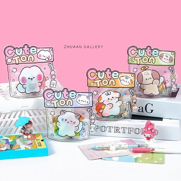 زیپ کیپ فانتزی طرح حیوانات کیوت