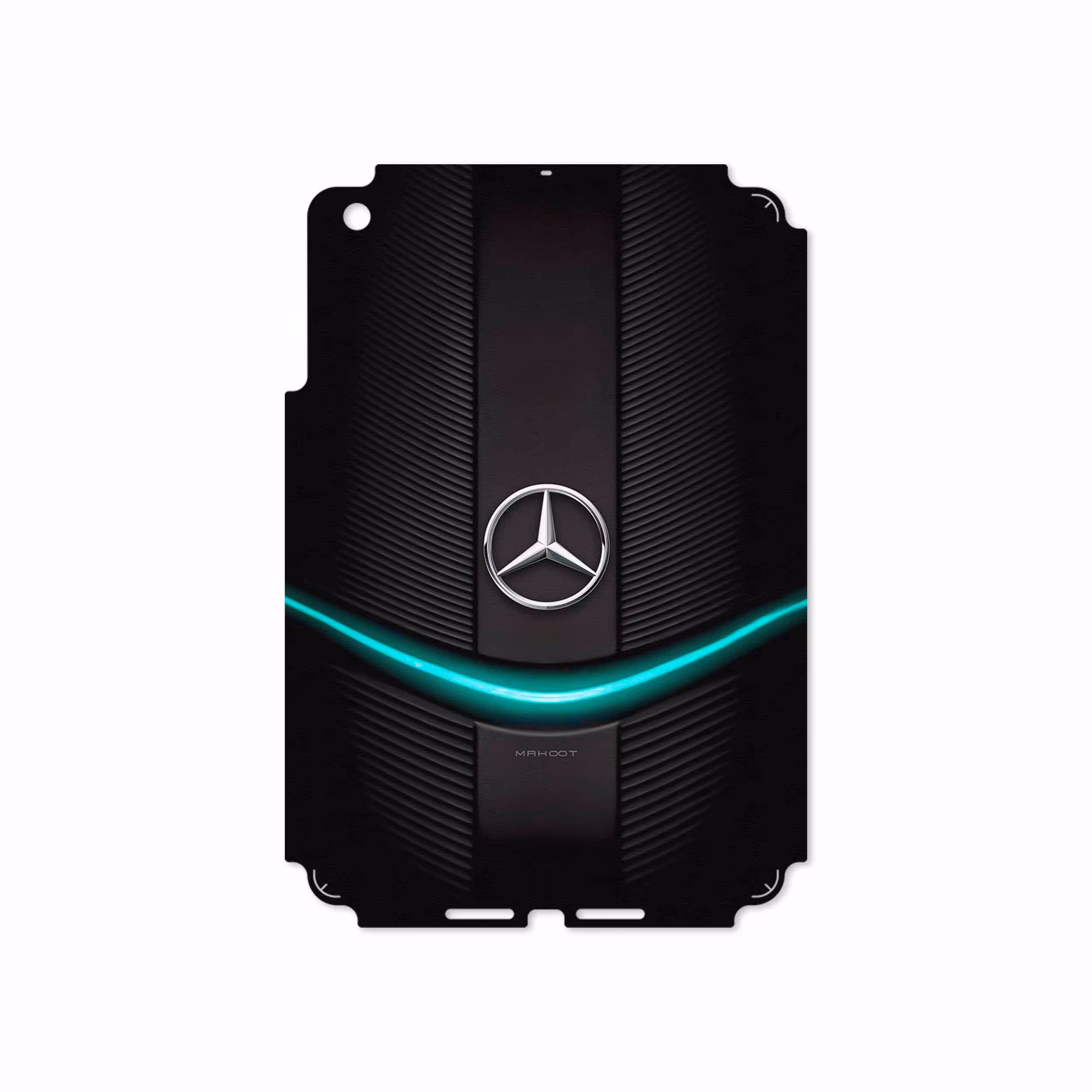 برچسب پوششی ماهوت مدل Mercedes-Benz مناسب برای تبلت اپل iPad mini 2012 A1432