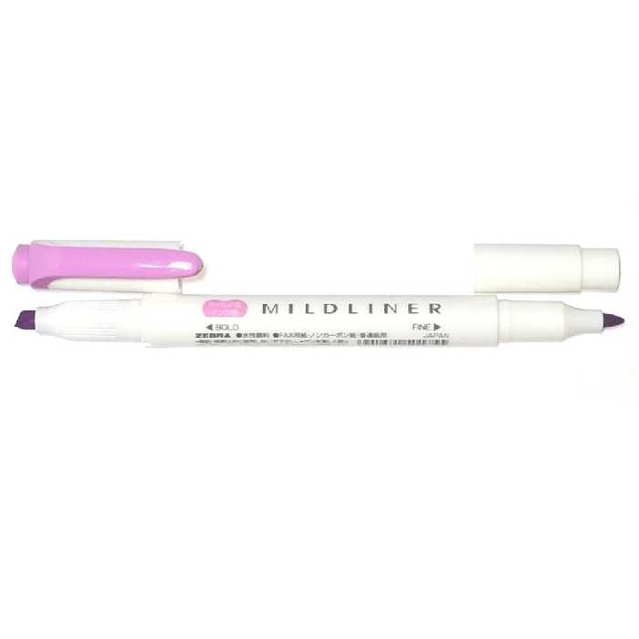 ماژیک علامتگذار دو سر زبرا مدل MILDLINER سری Deep & Warm Colors