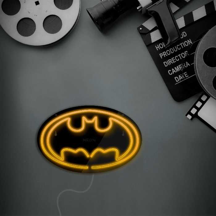 چراغ دیواری نئون دیزاین طرح Batman-BL_YL