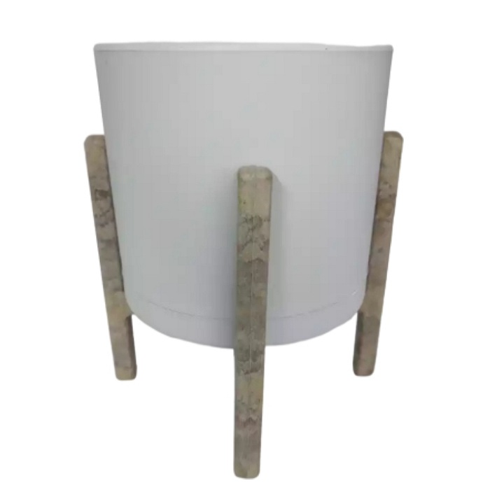 گلدان مدل استوانه پلیمری