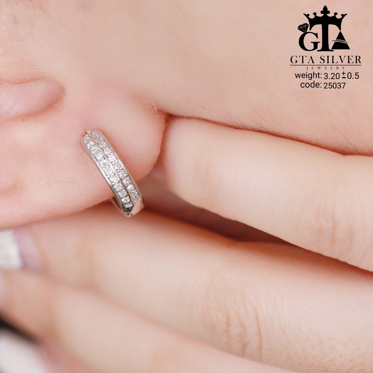 گوشواره نقره 10325-3.5