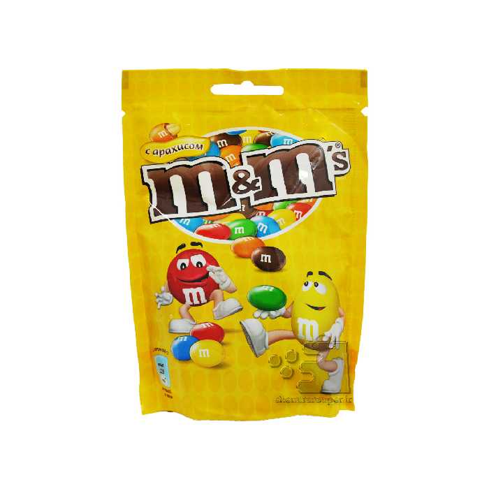 شکلات با مغز بادام زمینی 130 گرم ام اند امز - m&amp;m