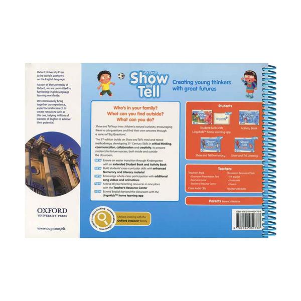  کتاب Show and Tell 2nd اثر جمعی از نویسندگان انتشارات Oxford سه جلدی