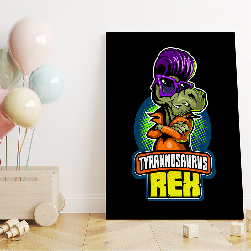 تابلو شاسی مدل تی رکس کد S050004 | دنیای قاب