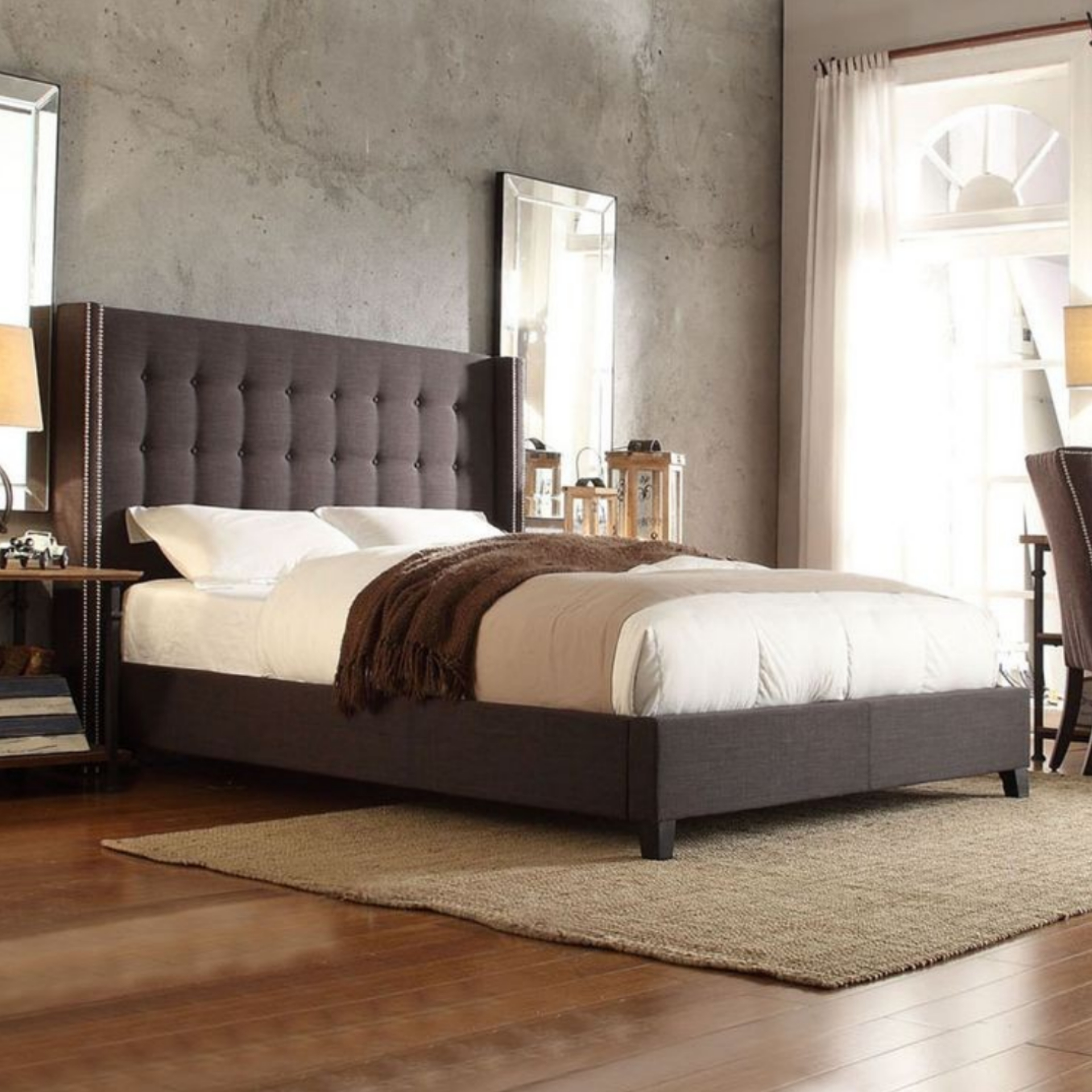 تخت خواب دونفره مدل آرمیتا سایز 180×200 سانتی متر