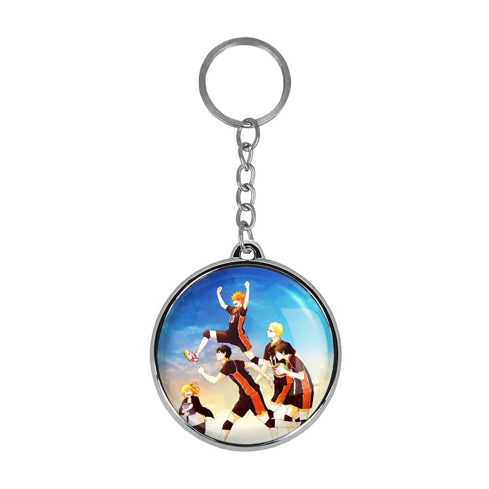 جاکلیدی خندالو طرح تیم کاراسونو و کاگیاما توبیو انیمه آبشار سرنوشت هایکیو کاگیاما مدل دوطرفه  کد 1119811194