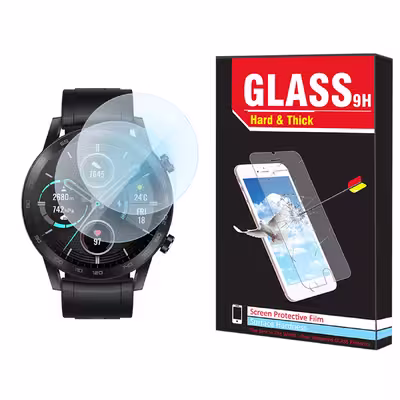محافظ صفحه نمایش نانو هارد اند تیک مدل NHT مناسب برای ساعت هوشمند آنر Magic Watch 2 46mm بسته دو عددی