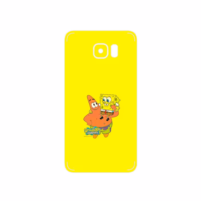 برچسب پوششی ماهوت مدل SpongeBob SquarePants مناسب برای گوشی موبایل سامسونگ Galaxy Note 5