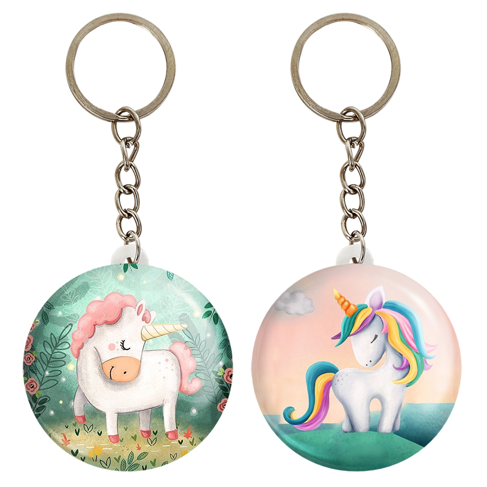 جاکلیدی خندالو مدل اسب تک شاخ پونی کد 10841083 مجموعه 2 عددی