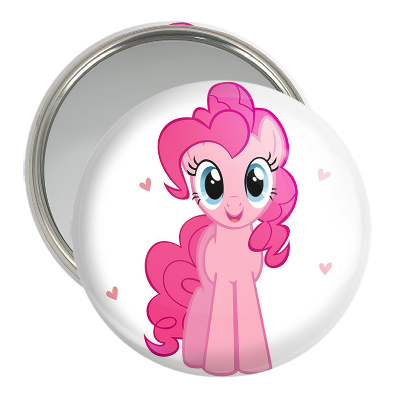 آینه جیبی خندالو مدل اسب تک شاخ پونی  کد 1066